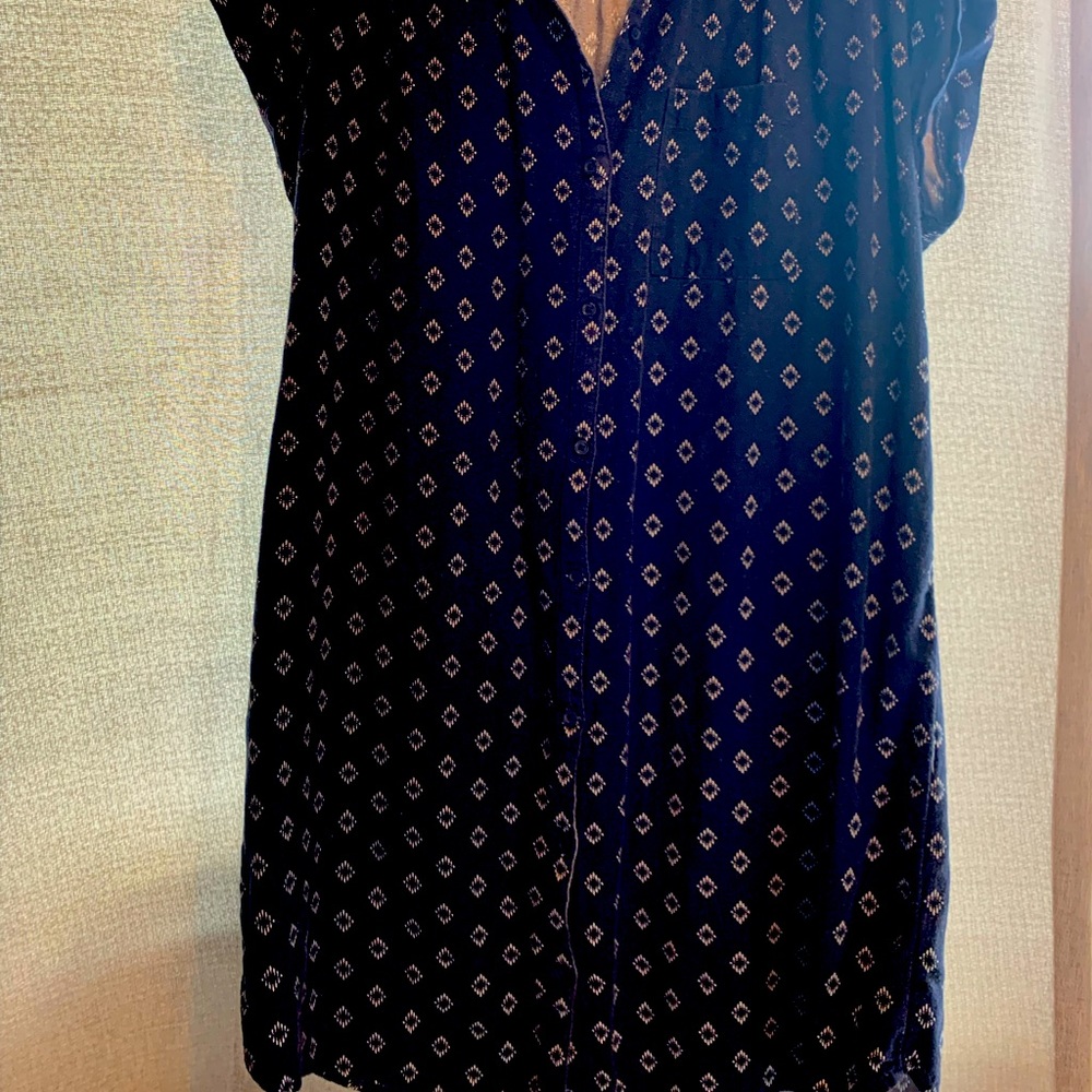 Button-up Shirt Dress